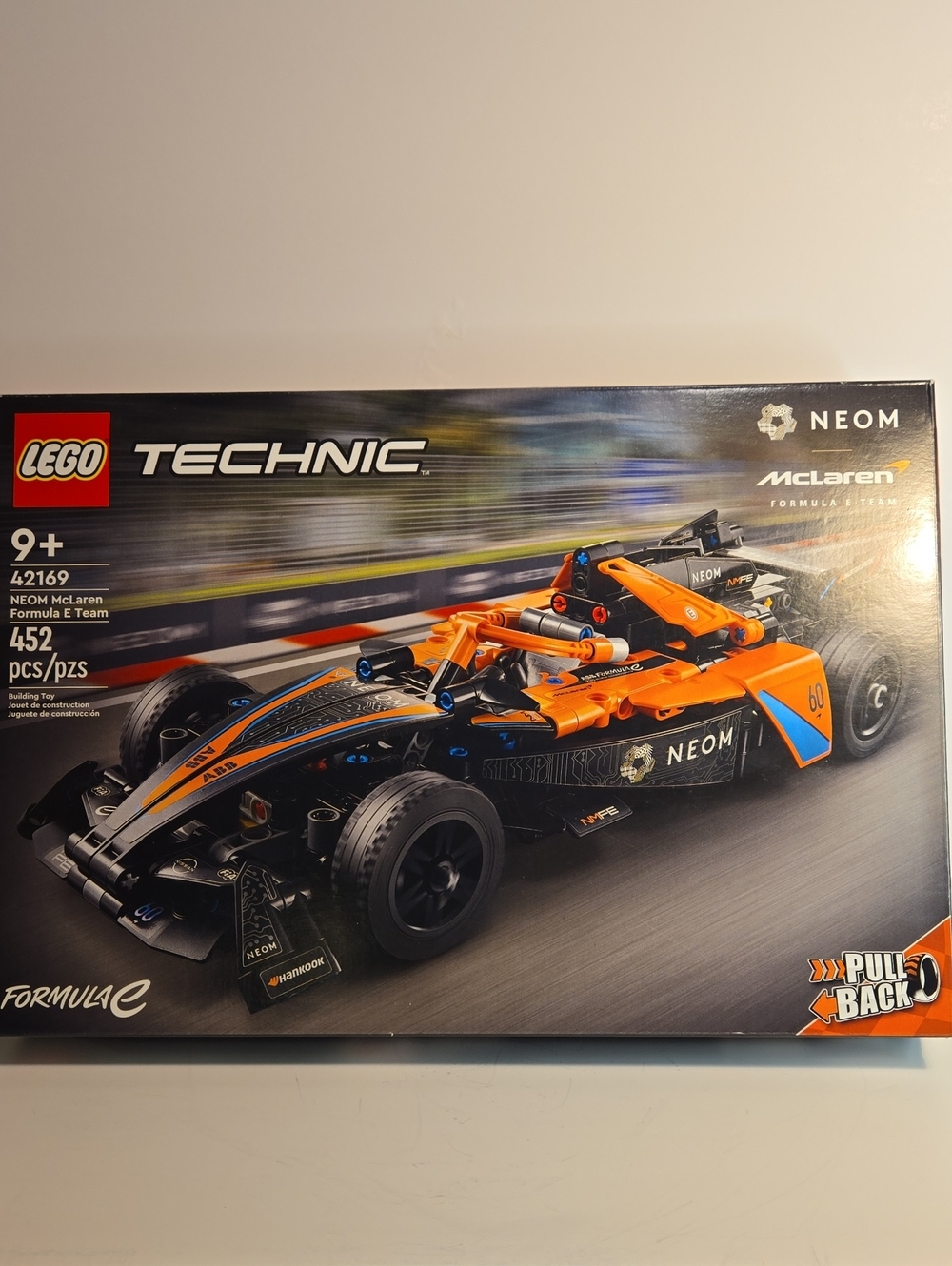 LEGO Technic McLaren Formula E Race Car - Black & Orange